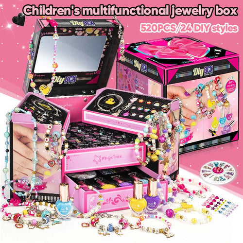 Jewelry Box Bracelet Making Kit for Kids Girls