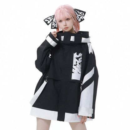 Jacket / Black & White / M