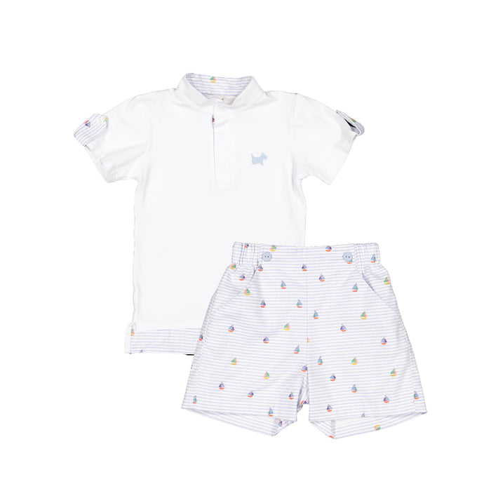Joe Nautical Bow 2-piece Polo Set