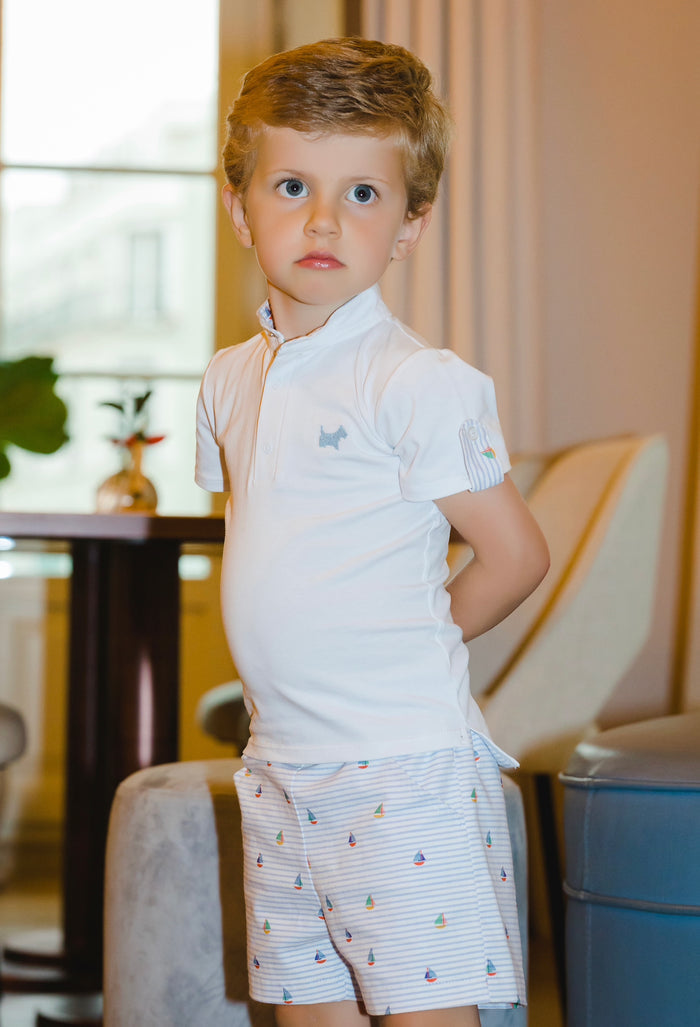 Joe Nautical Bow 2-piece Polo Set