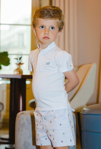 Joe Nautical Bow 2-piece Polo Set