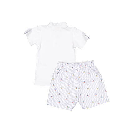 Joe Nautical Bow 2-piece Polo Set