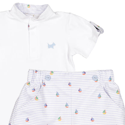Joe Nautical Bow 2-piece Polo Set