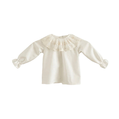 Julie Ivory Lace Blouse