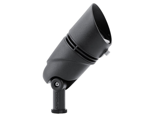 Kichler - Variable Lumen Output Flood Light (12V, 12W, Integrated LED 35 DEG 2700K, Textured Black) - 16019BKT27