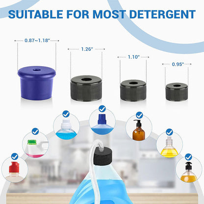 Kitchen Hack- Never Fill The Little Bottle Again, Sink Soap Dispenser Tube Kit