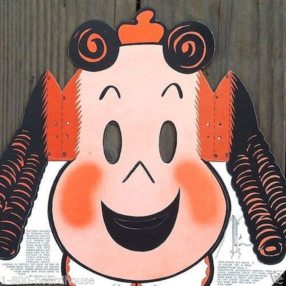 KLEENEX LITTLE LULU Face Mask HALLOWEEN 1940s