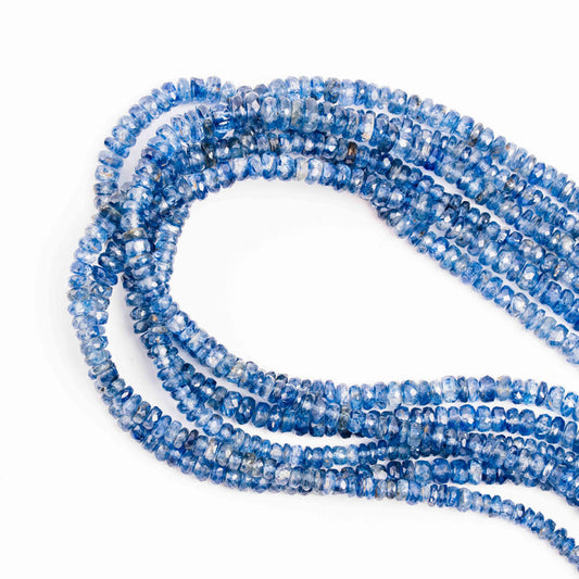 Kyanite, Blue -  Faceted Beaded Necklace