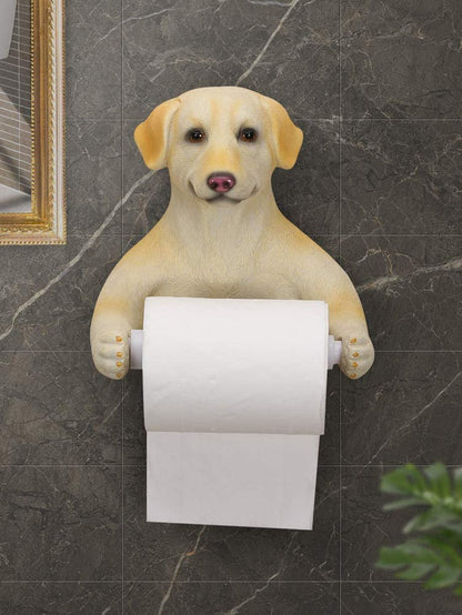 Gadget Gerbil Labrador Toilet Paper Holder