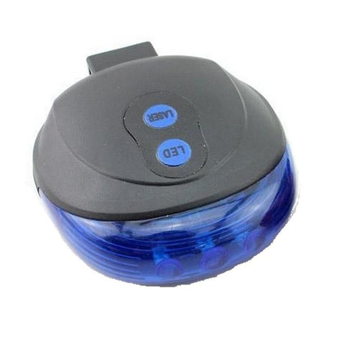 Gadget Gerbil Blue Bike Laser Tail Light