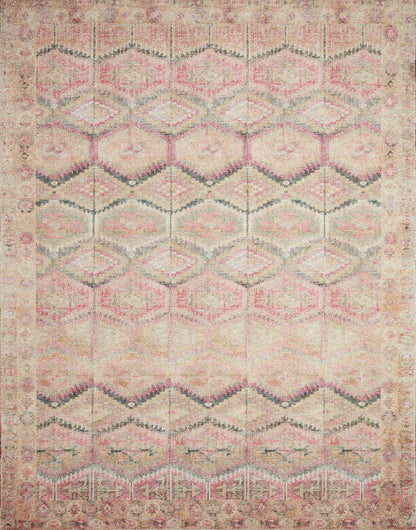 The Rug Corner Loloi II Layla Pink / Lagoon