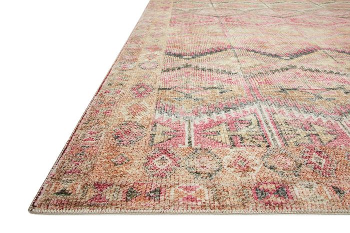 The Rug Corner Loloi II Layla Pink / Lagoon