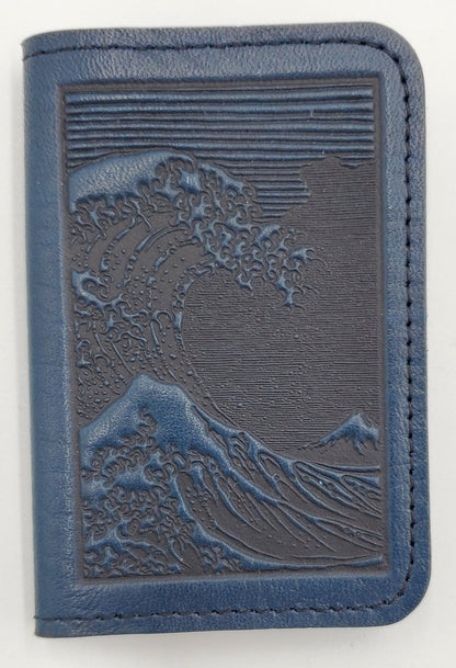 Leather Cardholder - Wave