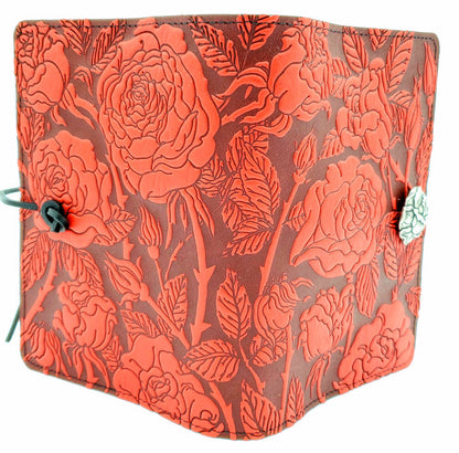 Leather Journal - Roses