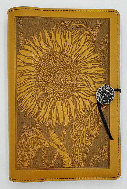 Leather Journal - Sunflower