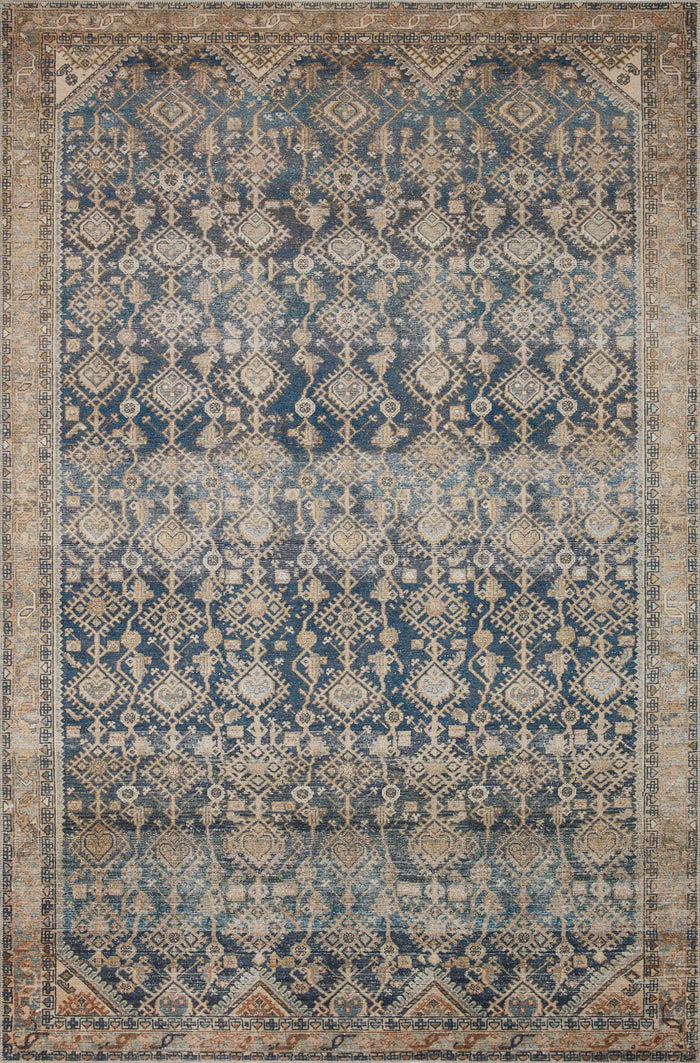 The Rug Corner Magnolia Home by Joanna Gaines x Loloi Lenna Indigo / Natural