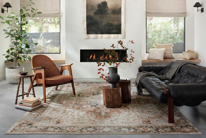 The Rug Corner Magnolia Home by Joanna Gaines x Loloi Lenna Rust / Charcoal