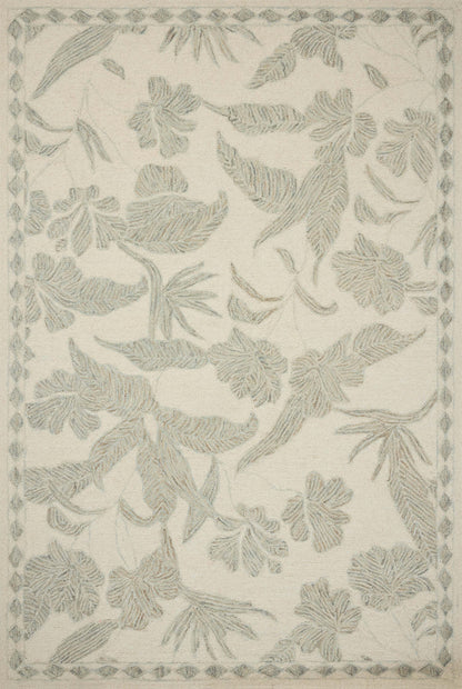 The Rug Corner Loloi Lenore Ivory / Sky