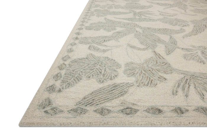 The Rug Corner Loloi Lenore Ivory / Sky
