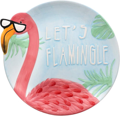 Lets Flamingle Plate