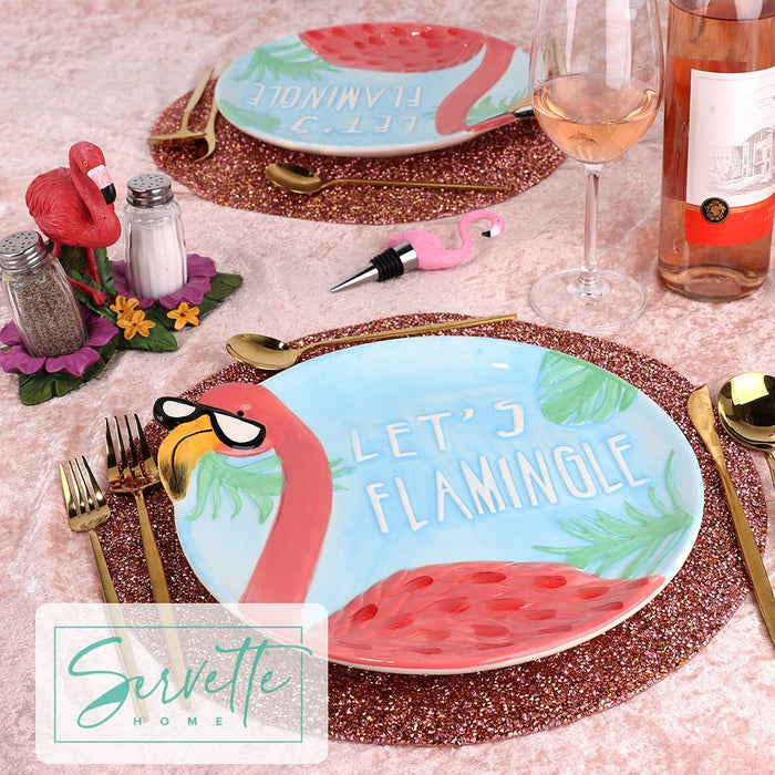 Lets Flamingle Plate