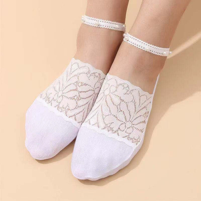 Lilyrhyme™ Pearl Lace Socks
