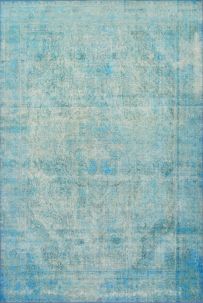 The Rug Corner Loloi II Loren Aqua