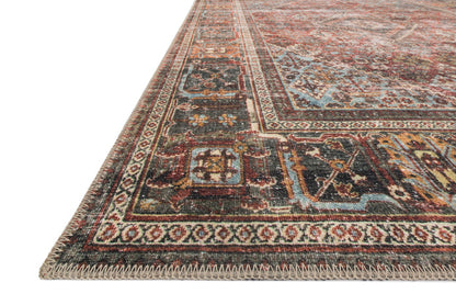 The Rug Corner Loloi II Loren Brick / Midnight