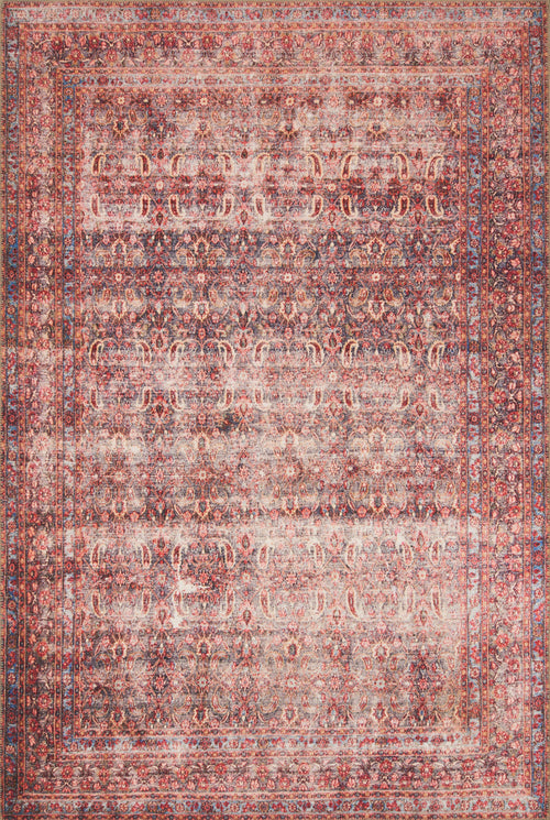 The Rug Corner Loloi II Loren Eggplant / Crimson