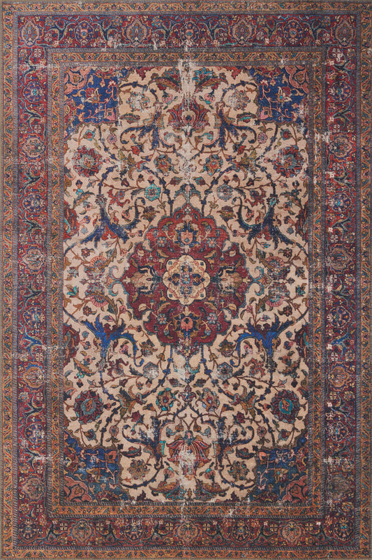 The Rug Corner Loloi II Loren Sand / Multi