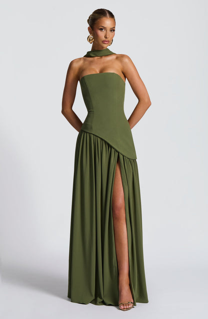 Maliyah Maxi Dress - Khaki