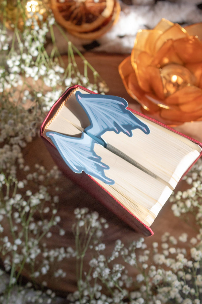 Meaggie Moos - 3D Dragon Wings Bookmark | Soft Touch