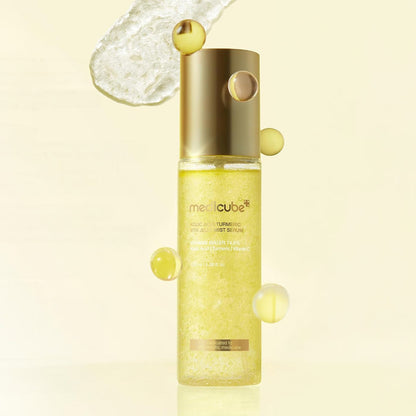 MEDICUBE Kojic Acid Turmeric Vita Jelly Mist Serum - veido dulksna
