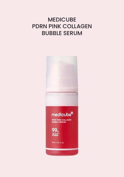 Medicube PDRN Pink Collagen Bubble Serum 95ml — Pink PDRN range main image