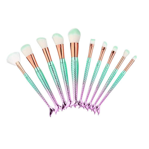 Gadget Gerbil makeup brush Mermaid Makeup Brush Set