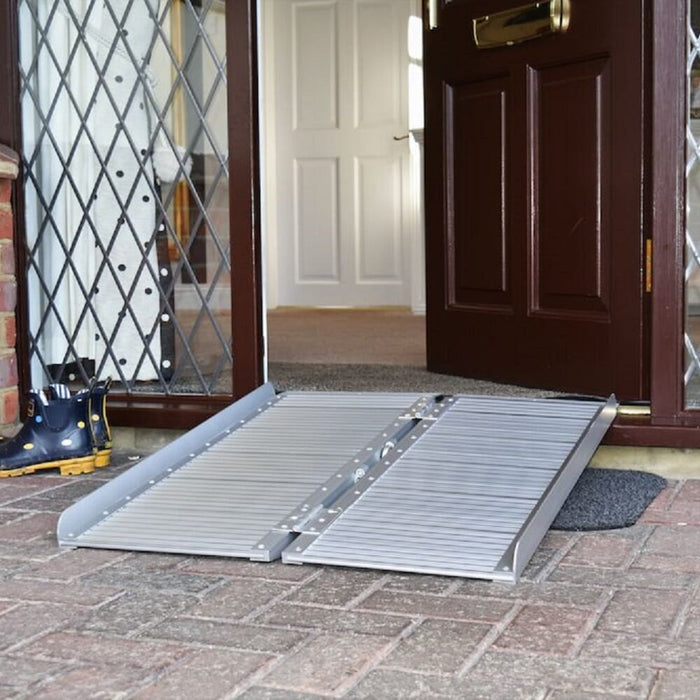 Close-up of a feature of Metro Suitcase Ramp.