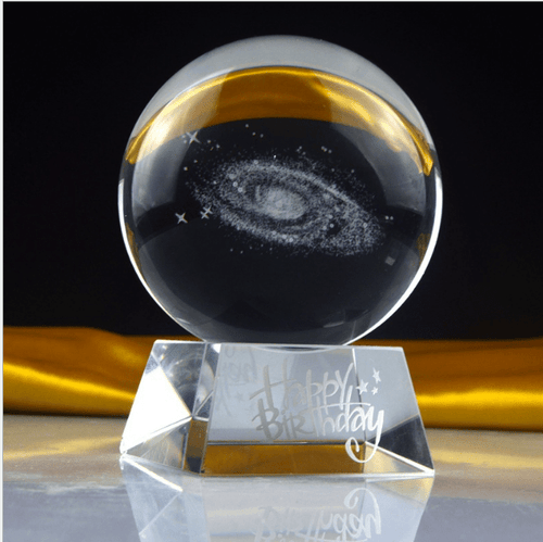 Gadget Gerbil 60mm Milky Way Galaxy Crystal Ball
