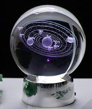 Gadget Gerbil 80cmSolar LED Milky Way Galaxy Crystal Ball