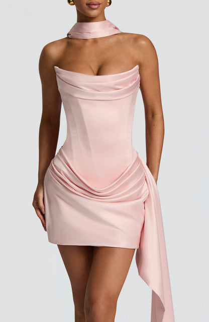 Mona Mini Dress - Blush