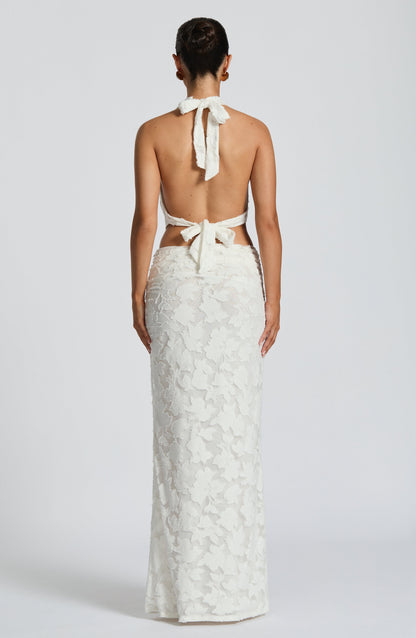Myra Maxi Skirt - Ivory
