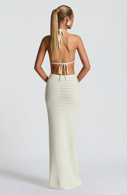 Nerida Maxi Skirt - Ivory