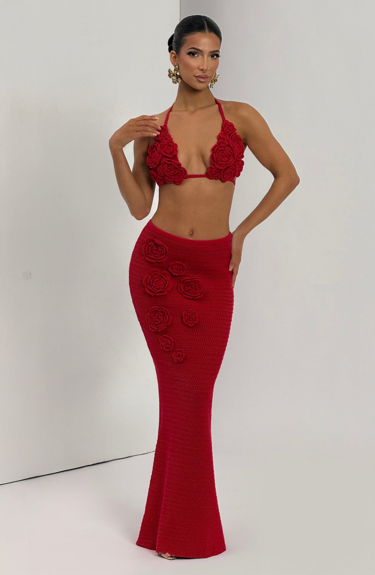 Nerida Top - Red