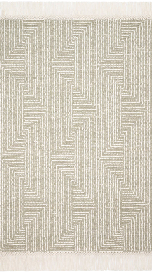 The Rug Corner Magnolia Home by Joanna Gaines x Loloi Newton Sage / Ivory