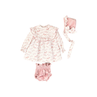 Nick Pink Dog 3-piece set