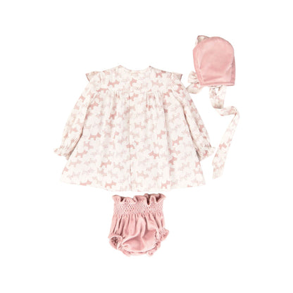 Nick Pink Dog 3-piece set