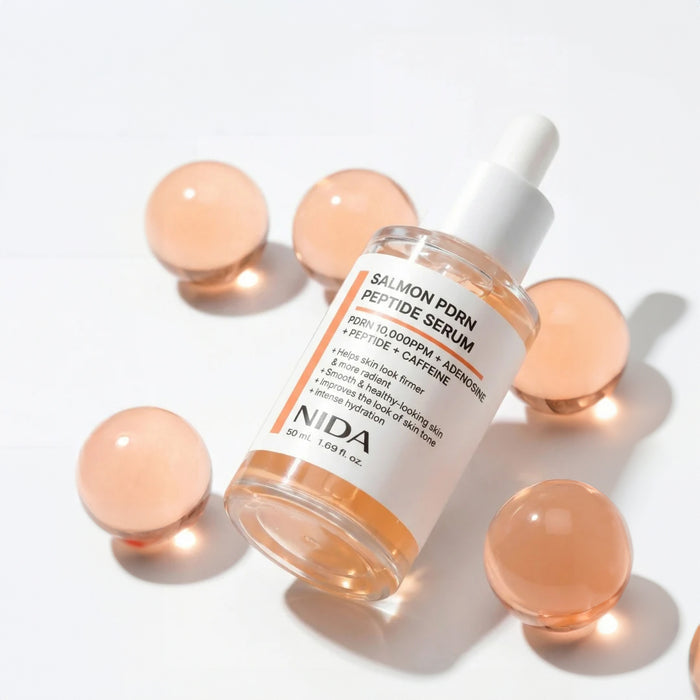 NIDA Salmon PDRN Peptide Serum - regeneruojantis veido serumas