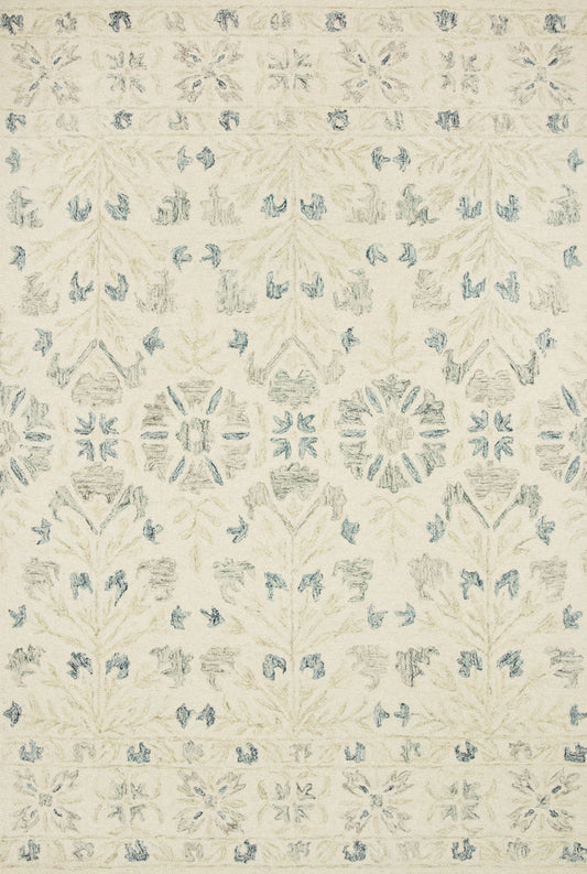 The Rug Corner Loloi Norabel Ivory / Grey