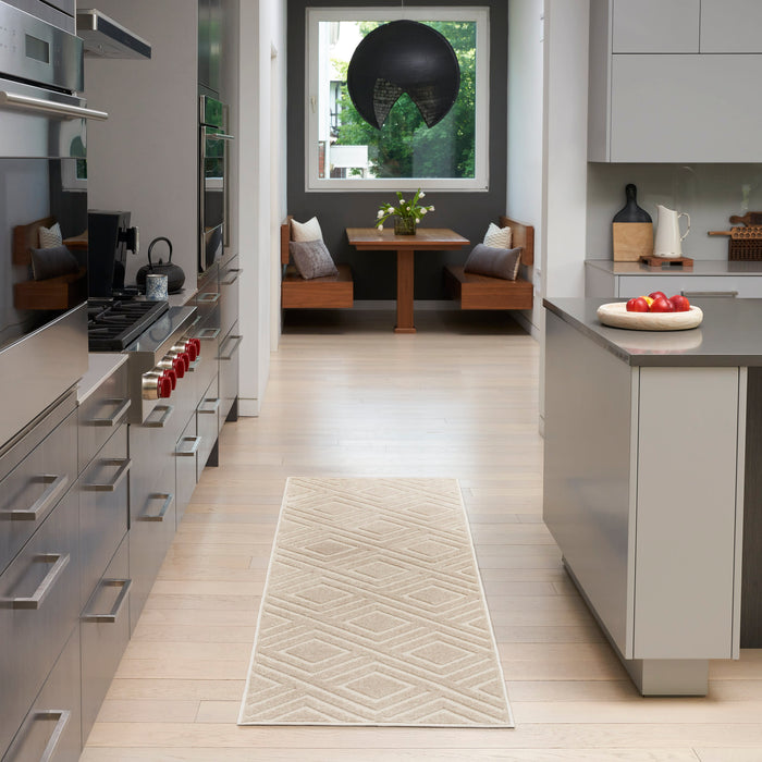 Nourison Home - Care Free Beige Area Rug CAF03