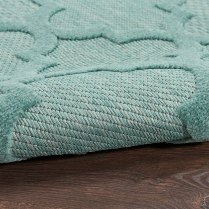 The Rug Corner Nourison Home Nourison Home - Easy Care Aqua Area Rug NES01