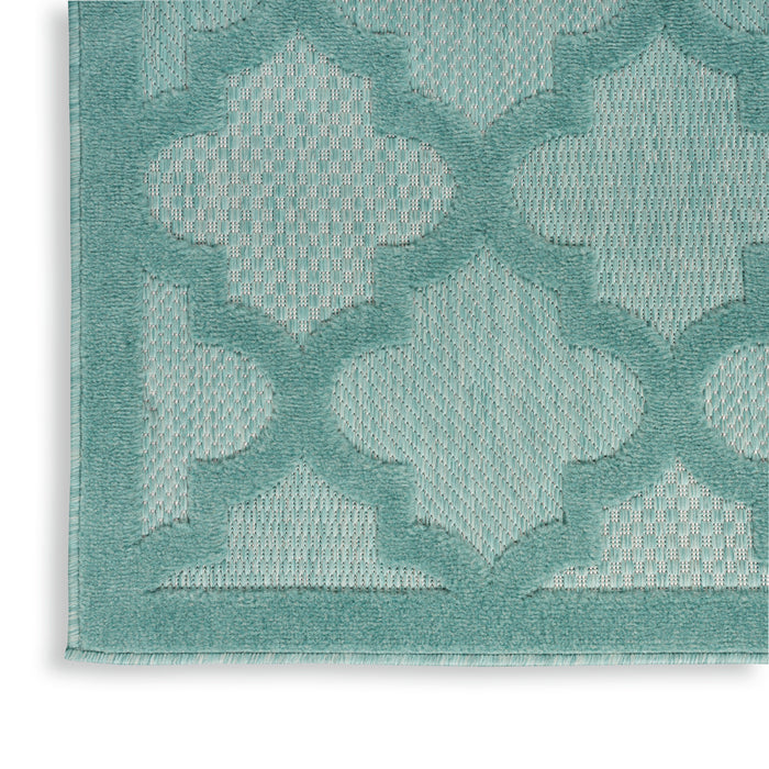 The Rug Corner Nourison Home Nourison Home - Easy Care Aqua Area Rug NES01